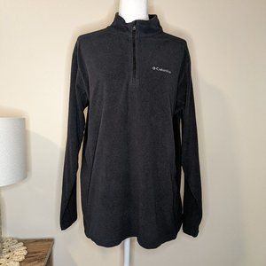 Columbia black fleece jacket size L